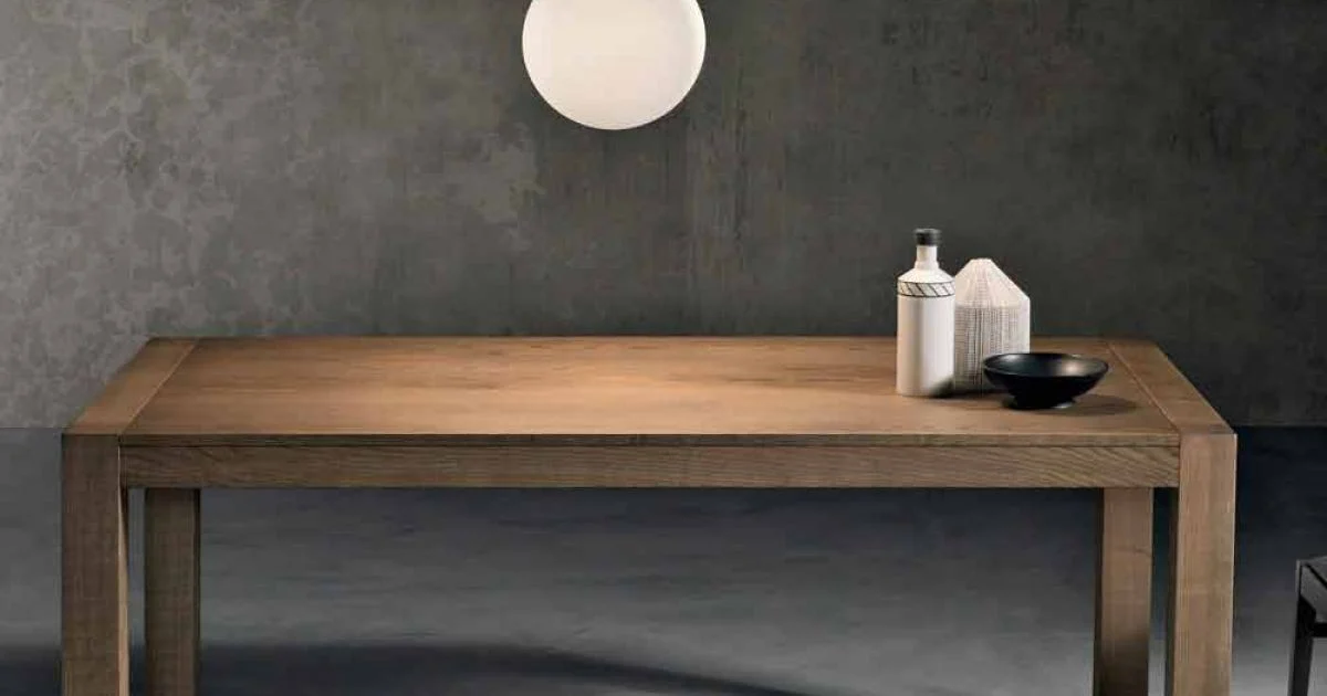 Tavolo da Pranzo Allungabile Moderno in Legno Frassino – Parre