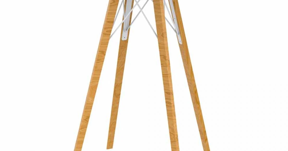 Tavolo Alto da Bar Design Quadrato in Legno e Hpl, 4 Pezzi - Faz Wood by Vondom