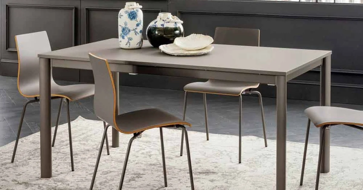 Tavolo Cucina Allungabile Fino a 240 cm in Fenix Realizzato in Italia - Maltese