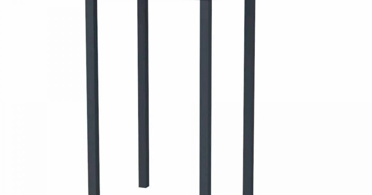 Tavolo da Bar Quadrato per Esterno in Metallo Verniciato Made in Italy - Cuba