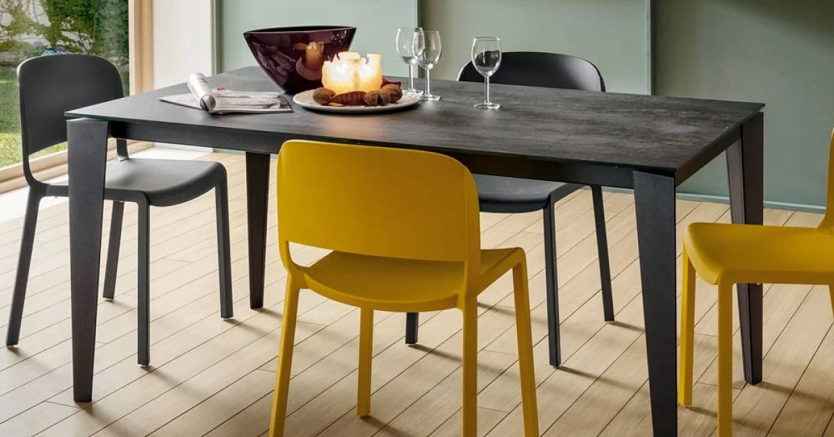 Tavolo da Cucina Allungabile in Ceramica Laminam Made in Italy Pregiato - Efisto