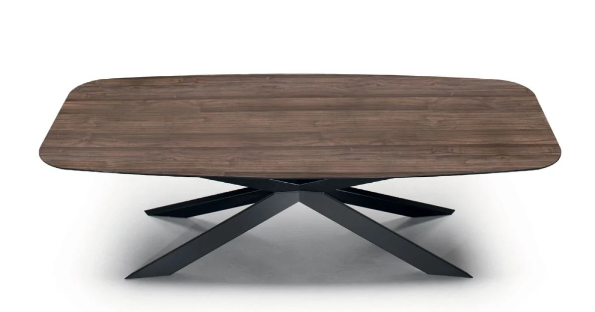 Tavolo da Pranzo a Botte in Laminato Effetto Legno Made in Italy - Grotta