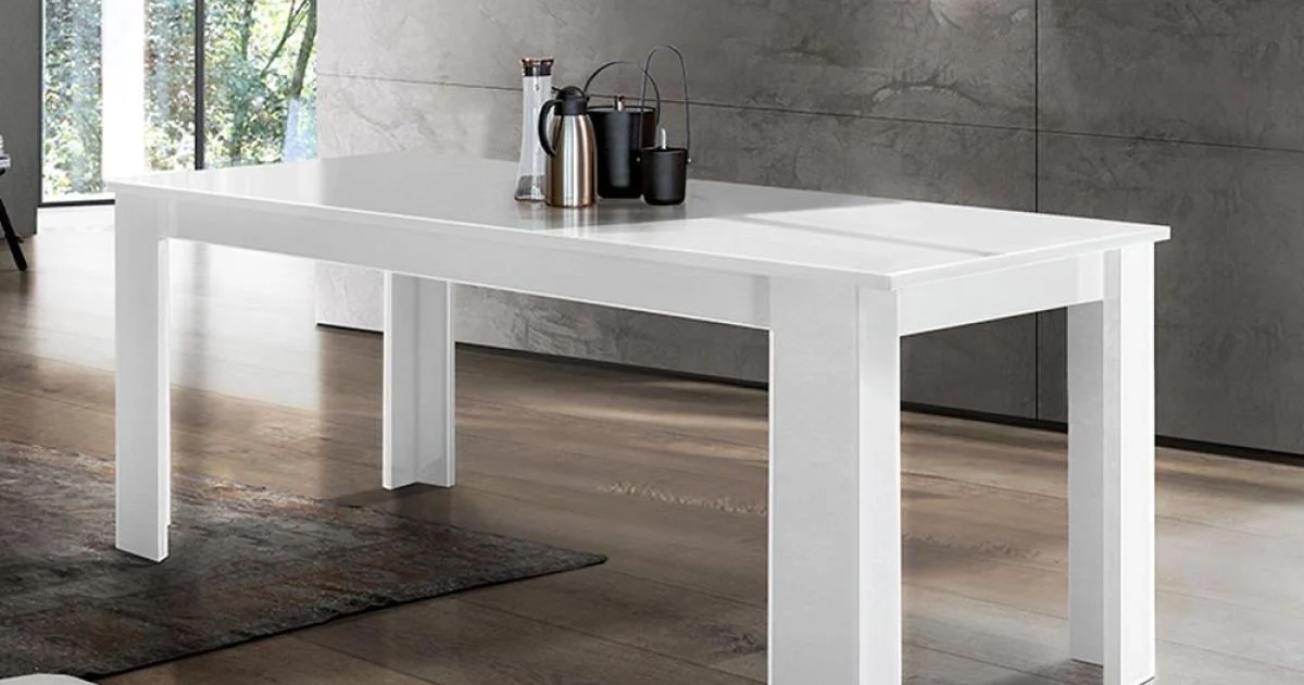 Tavolo da Pranzo Allungabile a 210 cm Design in Legno Sostenibile - Perro