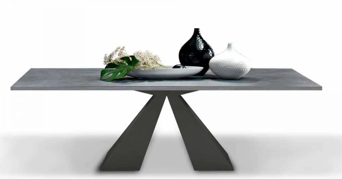 Tavolo da Pranzo Allungabile a 300 cm in Laminato HPL Made in Italy - Dalmata
