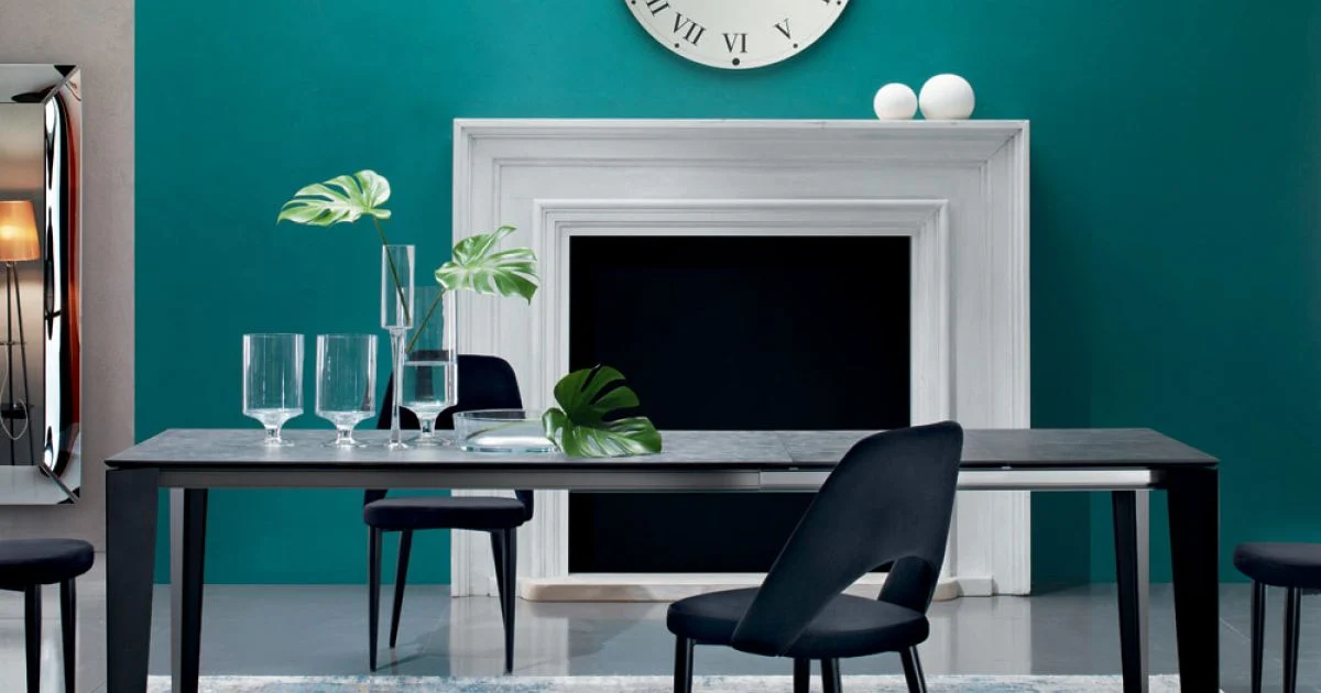 Tavolo da Pranzo Allungabile a 310 cm in Laminato Made in Italy - Settanta