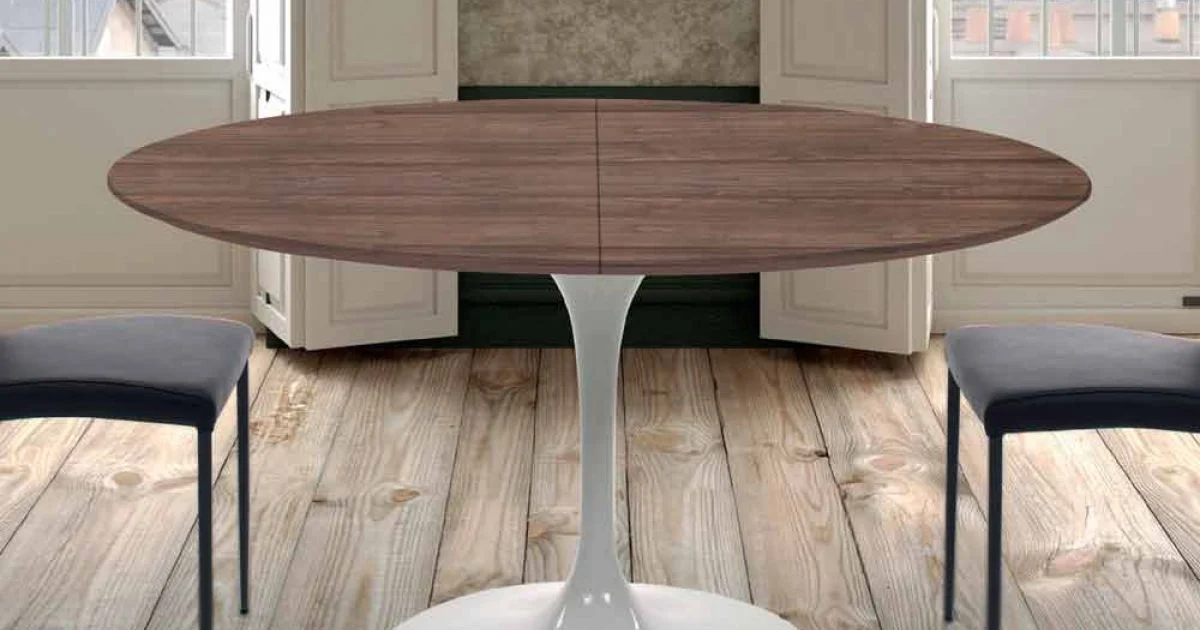 Tavolo da Pranzo Allungabile Fino a 170 cm in Laminato Made in Italy - Dollars