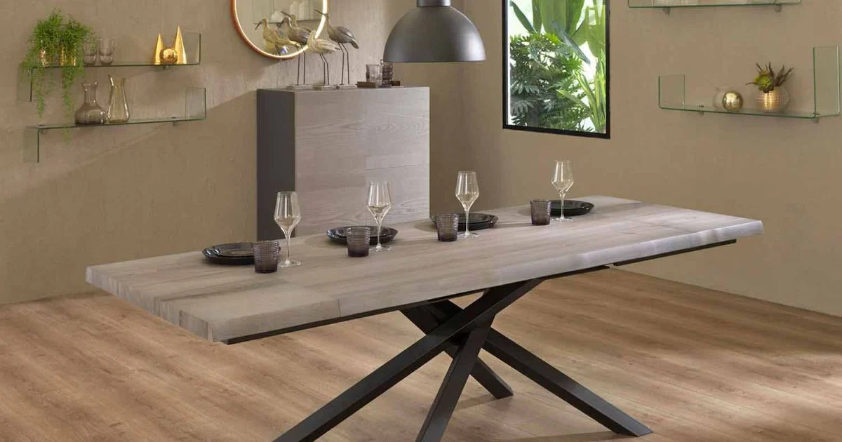 Tavolo da Pranzo Allungabile Fino a 240 cm in Legno Made in Italy - Xino