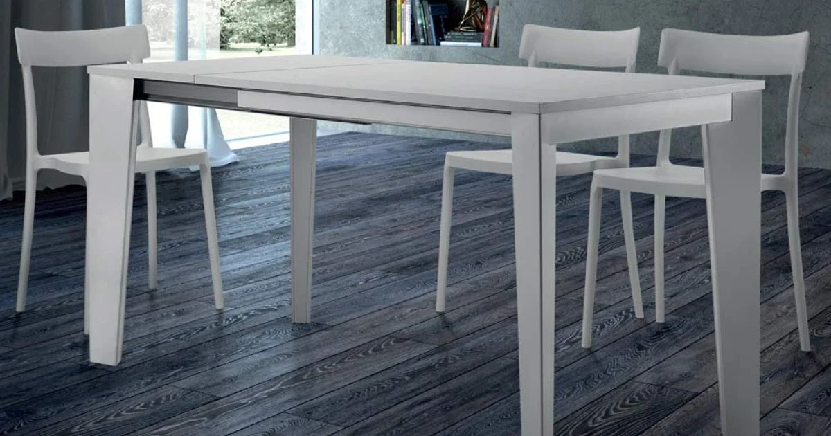 Tavolo da Pranzo Allungabile fino a 310 cm in Melaminico Made in Italy – Settanta