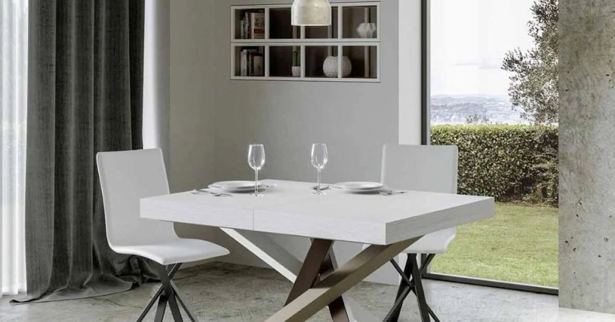 Tavolo da Pranzo Allungabile Fino a 440 cm di Design Made in Italy - Rally