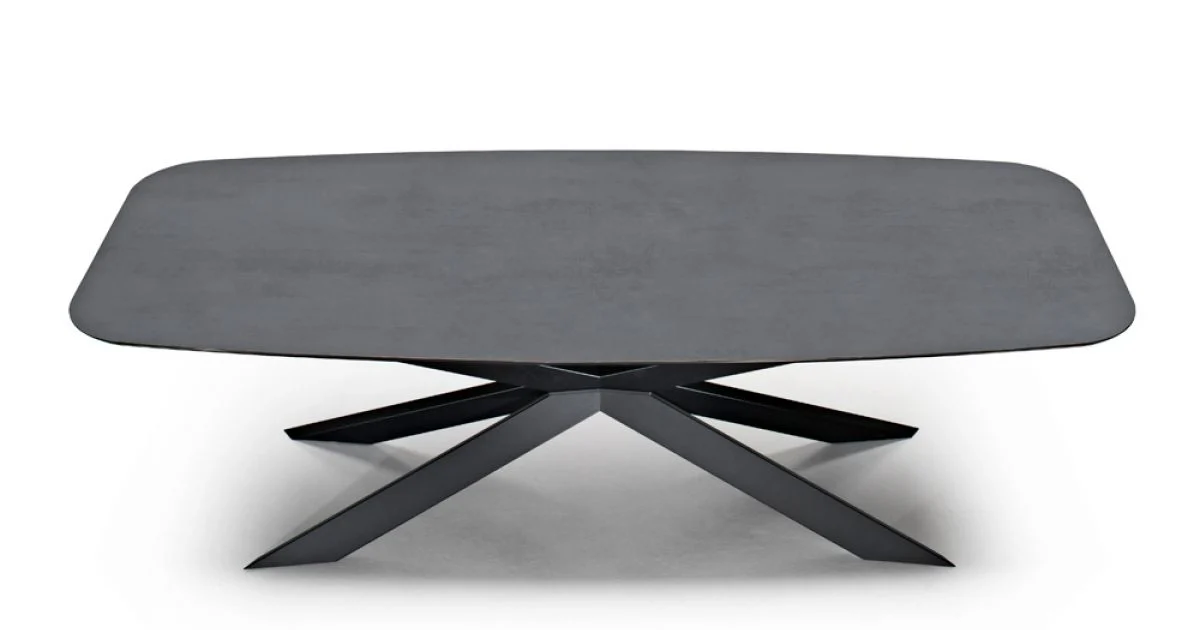 Tavolo da Pranzo con Piano a Botte in Laminato HPL Made in Italy - Grotta