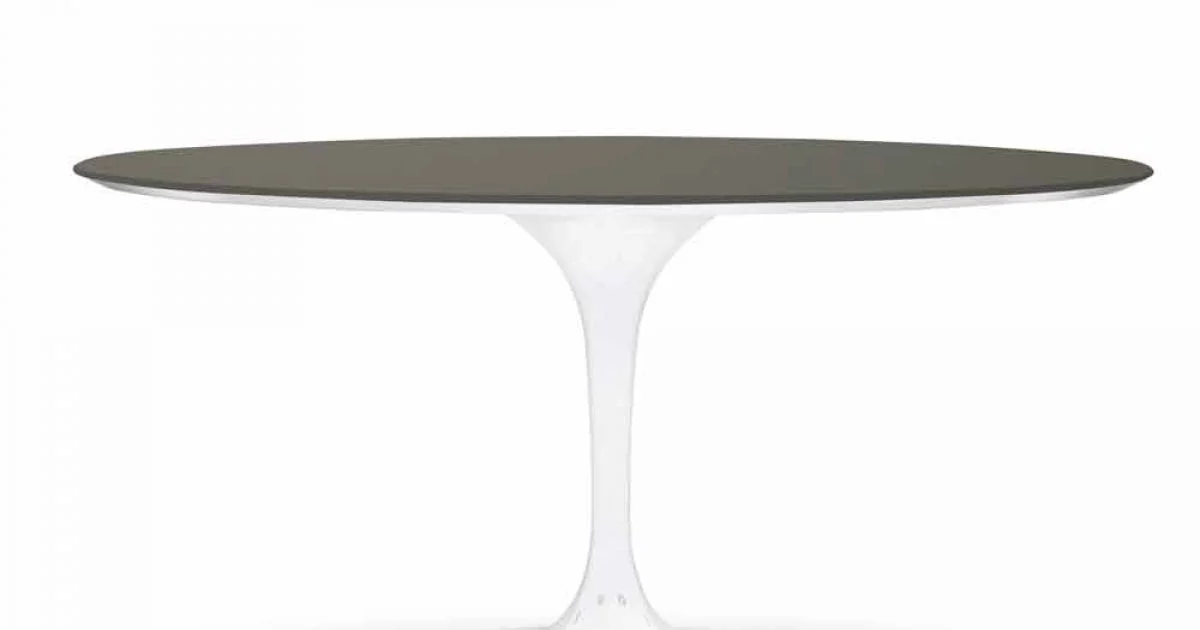 Tavolo da Pranzo con Piano Rotondo in Fenix Made in Italy Alta Qualità - Dollars