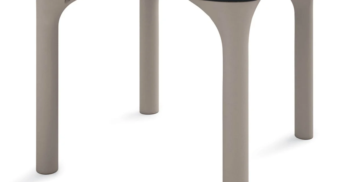 Tavolo da Giardino in Hpl con Gambe in Polietilene Made in Italy - Glen