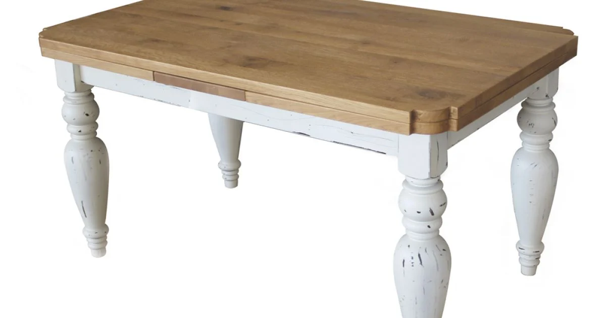 Tavolo Living Allungabile in Rovere con Angoli Sagomati Made in Italy – Rafael