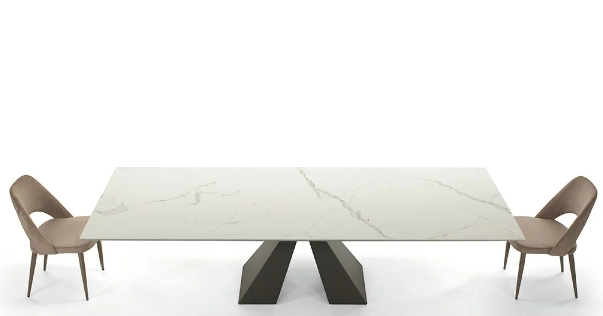 Tavolo Moderno Allungabile Fino a 278 cm in Ceramica Made in Italy – Dalmata