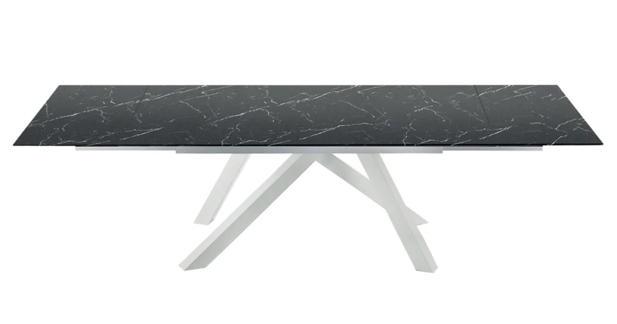 Tavolo Moderno Allungabile Fino a 278 cm in Ceramica Made in Italy – Settimmio