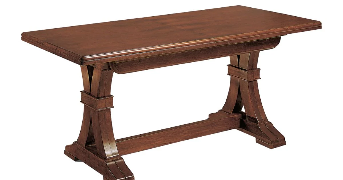 Tavolo Rettangolare Allungabile da Soggiorno in Legno Made in Italy - Jaro