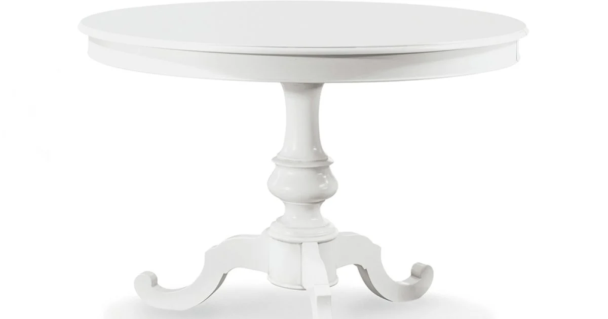 Tavolo Rotondo da Soggiorno Allungabile in Legno Made in Italy - Vittoria
