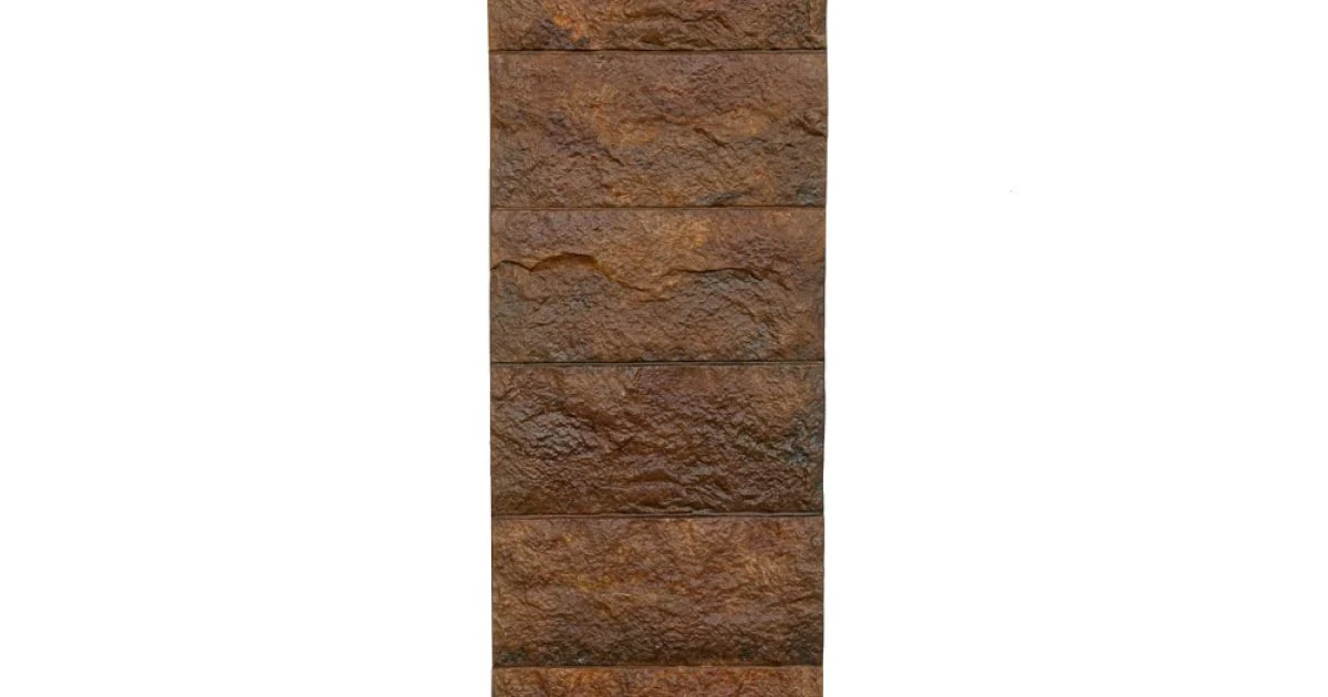 Termoarredo Elettrico Finitura Corten in Polvere di Marmo Italiano - Terraa