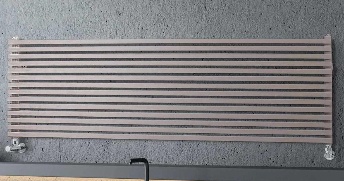 Termoarredo Idraulico con Elementi a Sezione Singola Quadrata Made in Italy - Torrone