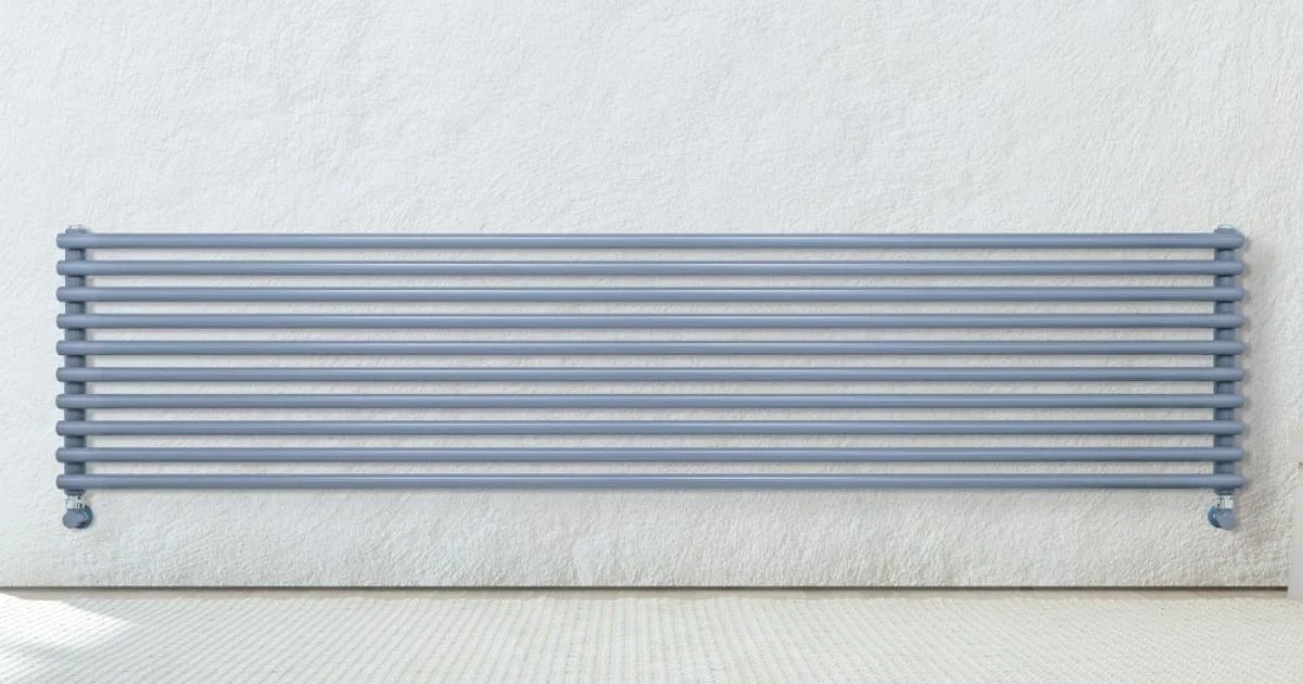 Termoarredo Idraulico con Una Serie di Elementi Orizzontali Made in Italy - Cappello