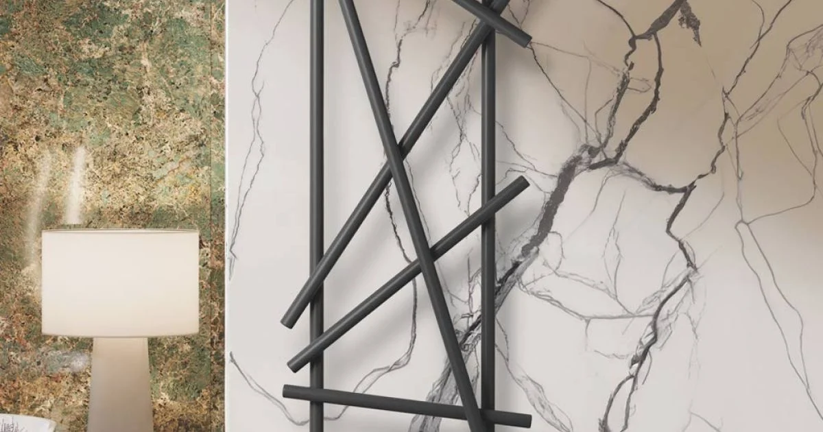 Termoarredo Idraulico in Acciaio con Tubi a Sezione Tonda Made in Italy - Random