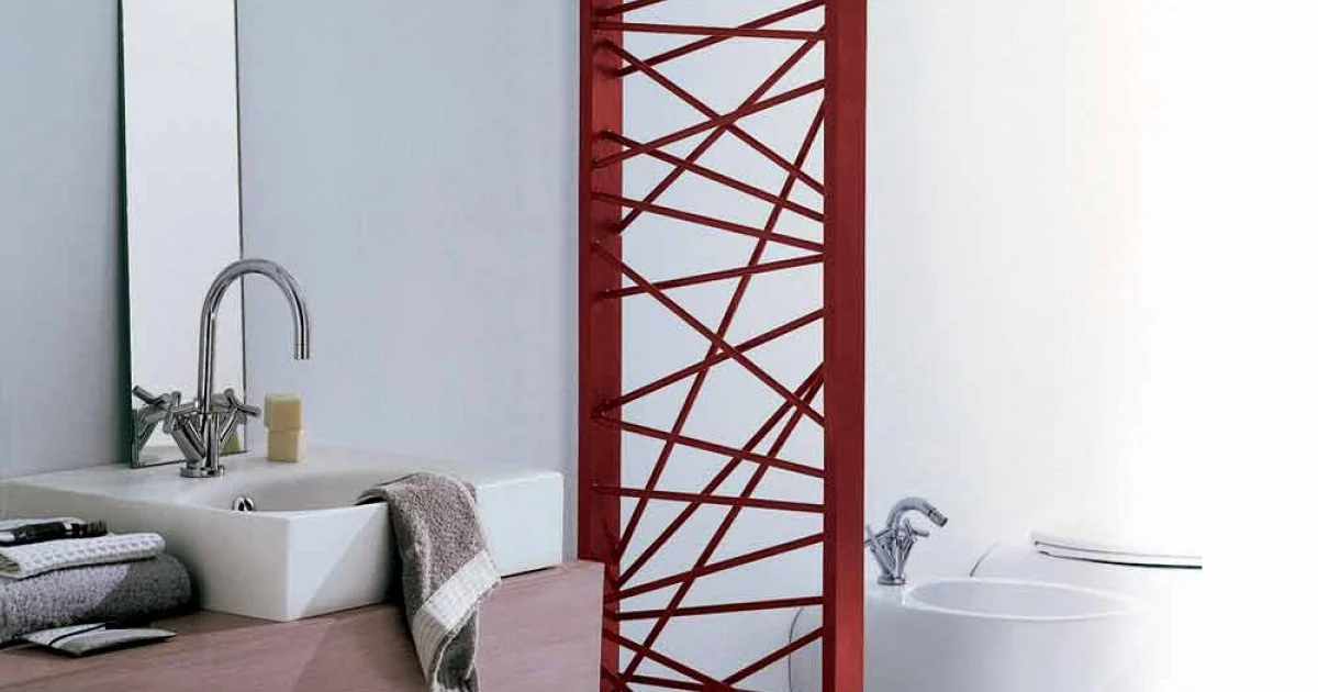 Termoarredo idraulico in acciaio,stile metropolitano Mikado Scirocco H