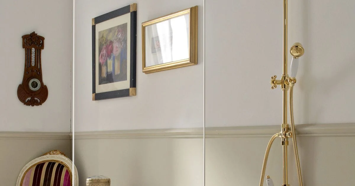 Termostatico Doccia in Ottone, Stile Vintage, Made in Italy – Ursula