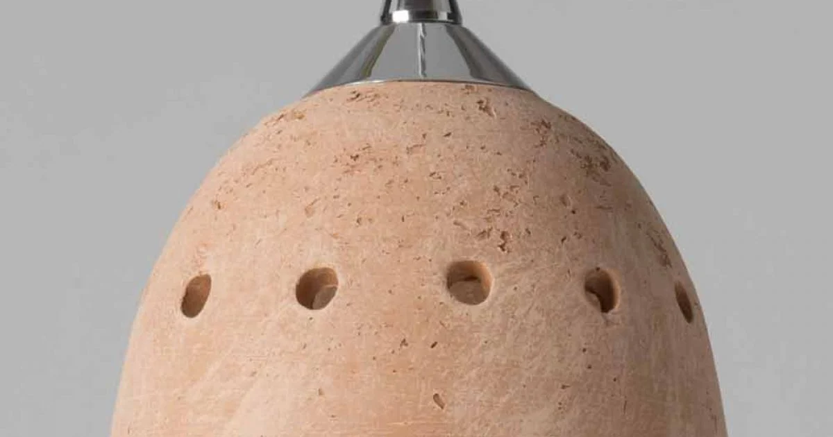 Toscot Apuane lampada a sospensione senza rosone Made in Toscana
