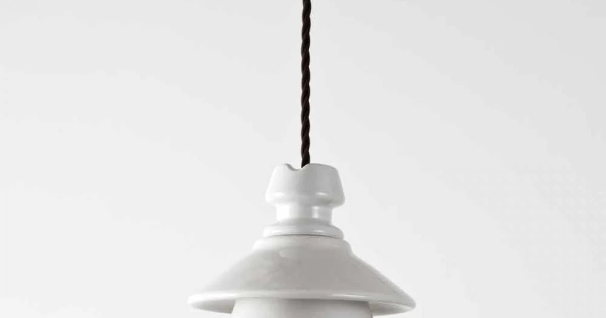 Toscot Battersea lampada a sospensione con piatto in terracotta