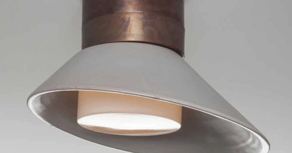 Toscot Chapeau!Lampada a muro/soffitto made in Toscana