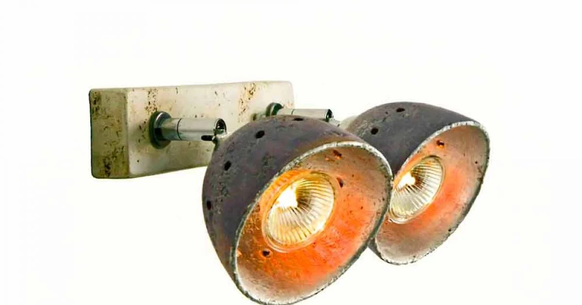 Toscot Apuane reglette 2 luci direzionabili made in Toscana