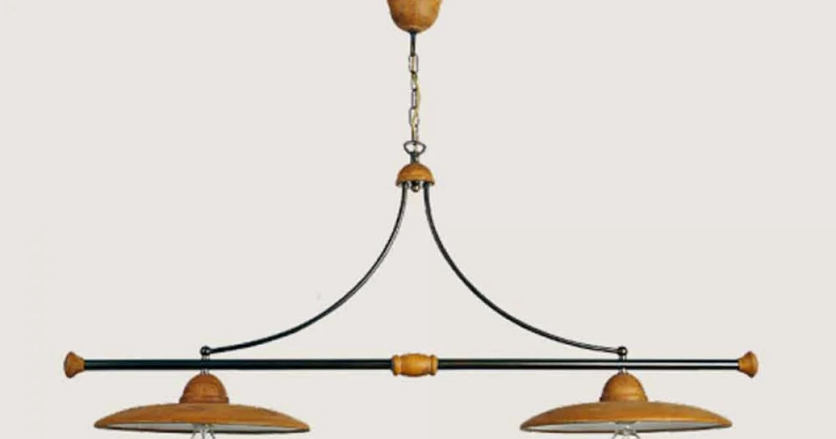 Toscot Settimello lampada a sospensione biliardo