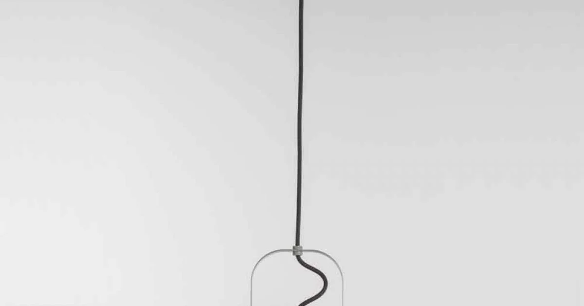 Toscot Swing lampada a sospensione in vetro soffiato made in Toscana