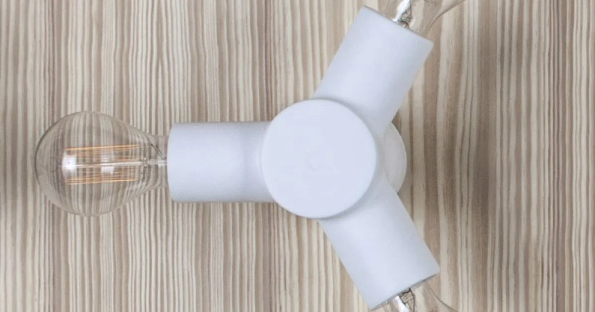 Toscot Traffic lampada da parete in metallo e ceramica made in Toscana