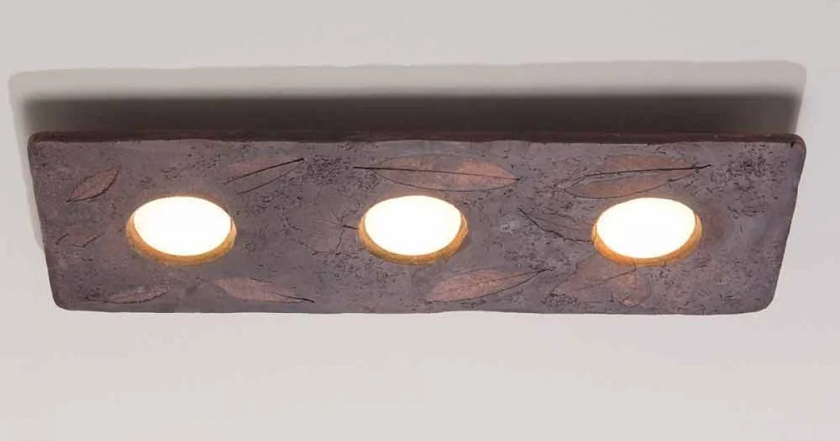 Toscot Vivaldi applique in terracotta di design made in Italy