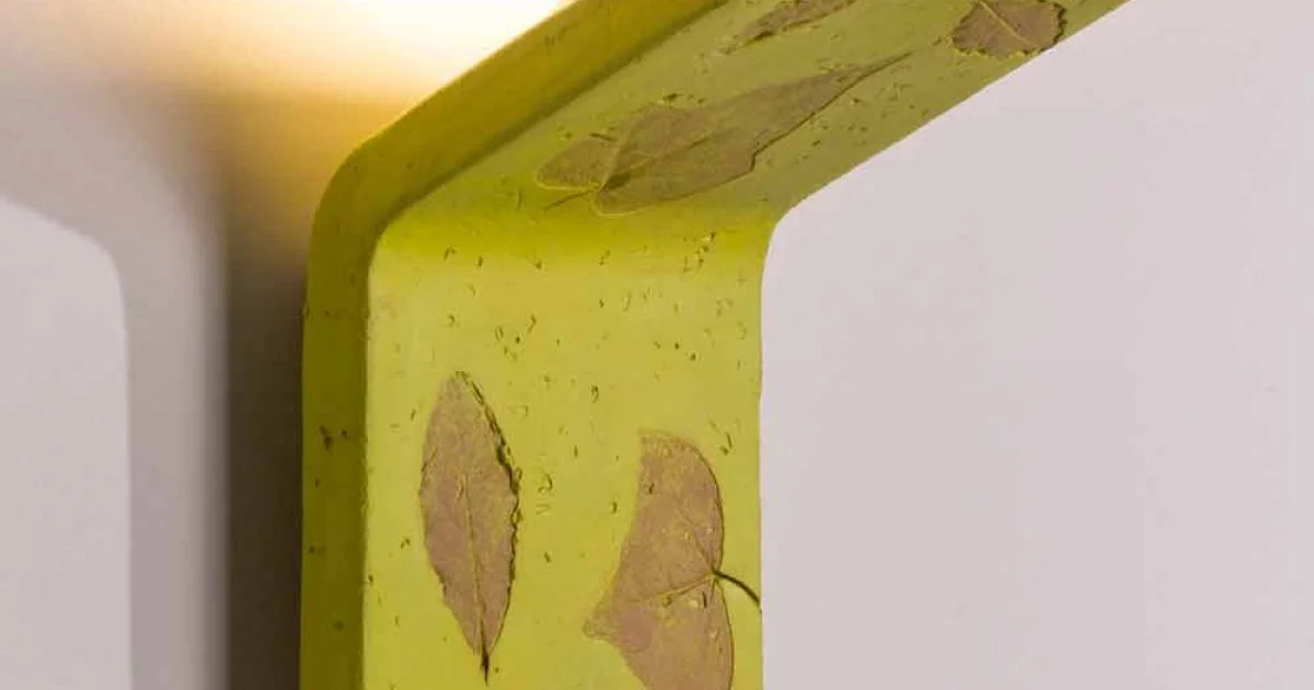 Toscot Vivaldi applique in terracotta fatto a mano in Italia