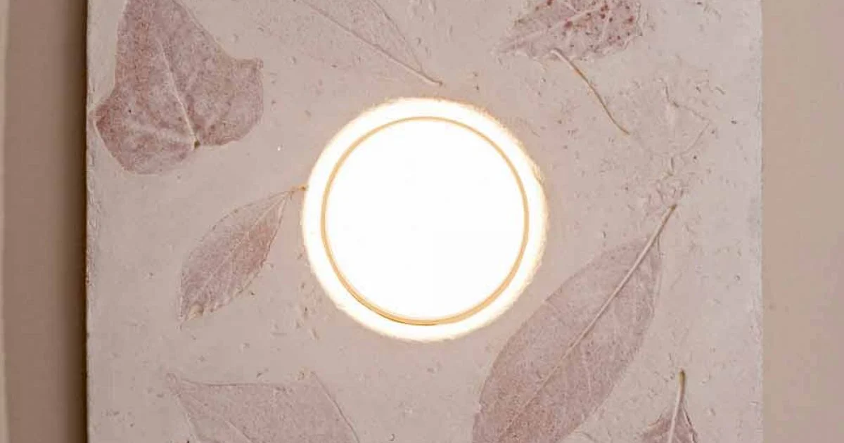 Toscot Vivaldi lampada da parete in terracotta made in Italy