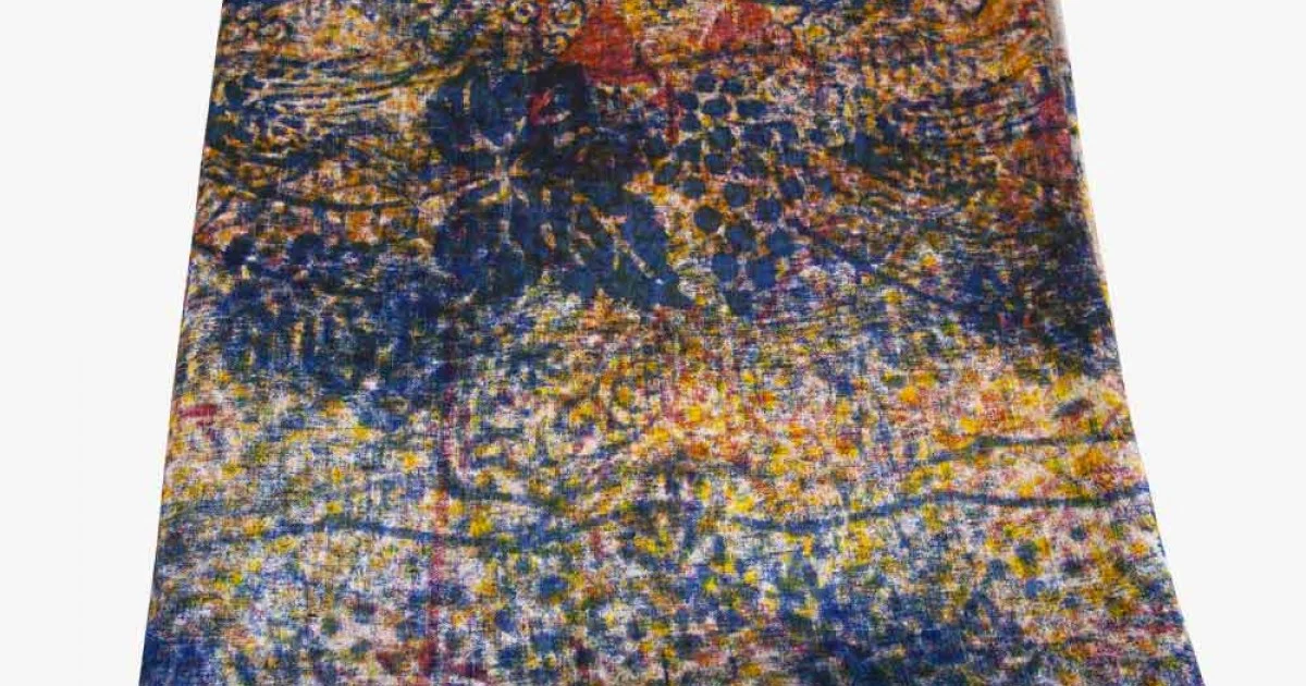 Tovaglia Pregiata d’Alto Artigianato Italiano in Cotone Stampato a Mano