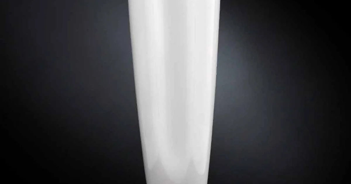 Vaso Alto Decorativo per Interni in Polietilene Realizzato in Italia - Capuano