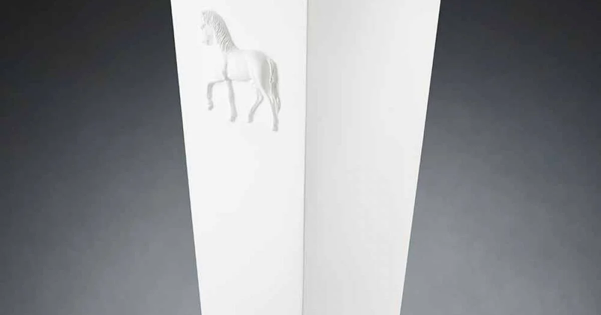 Vaso cubo di design moderno 100% Made in Italy Cody
