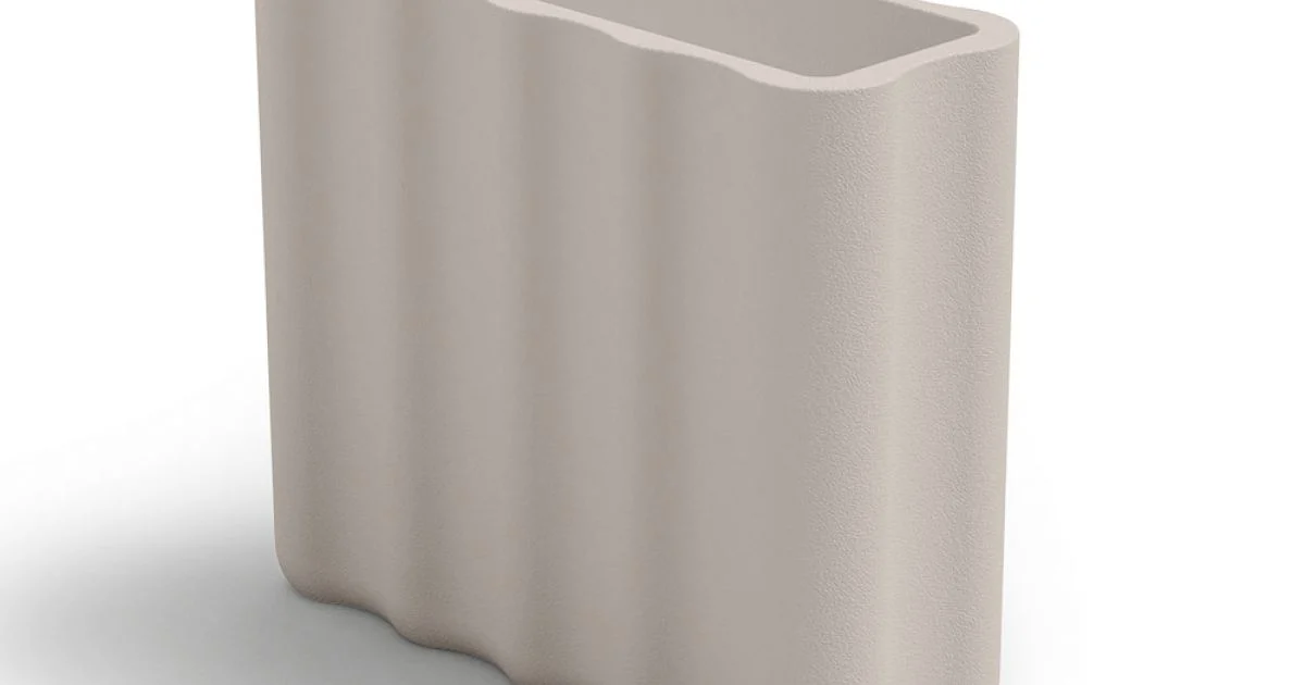 Vaso da Esterno in Polietilene Colorato 2 Misure Made in Italy - Barbia