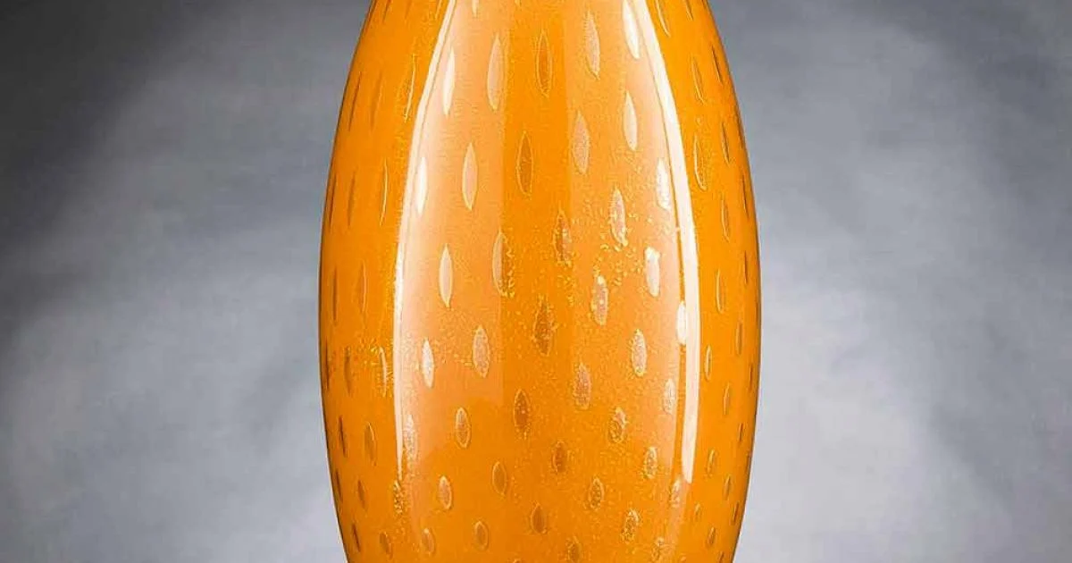 Vaso da Interno in Vetro Soffiato di Murano Colorato Made in Italy - Asper