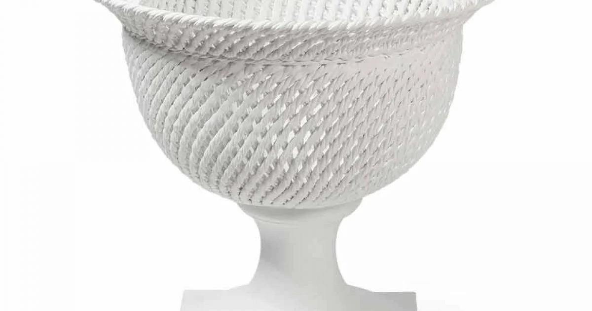 Vaso Ornamentale da Interno in Ceramica Lavorata a Mano in Italia - Napoleone