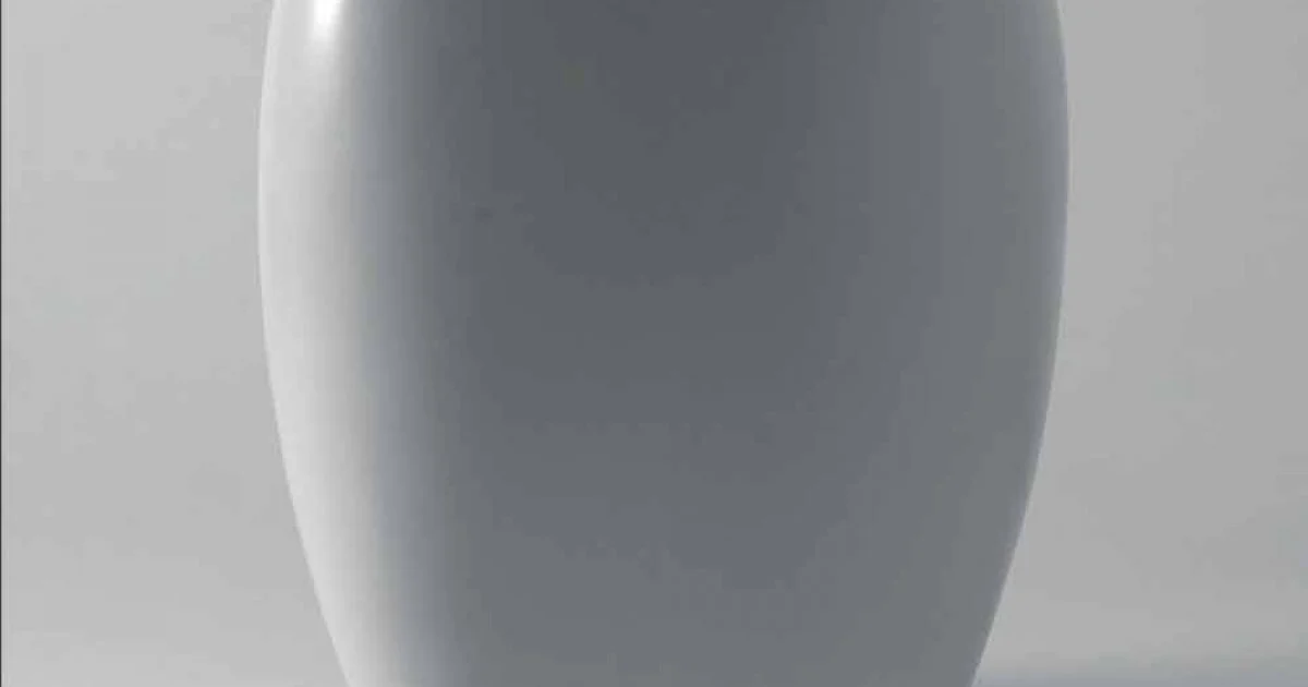 Vaso WC in ceramica bianca dal design moderno Gais, made in Italy