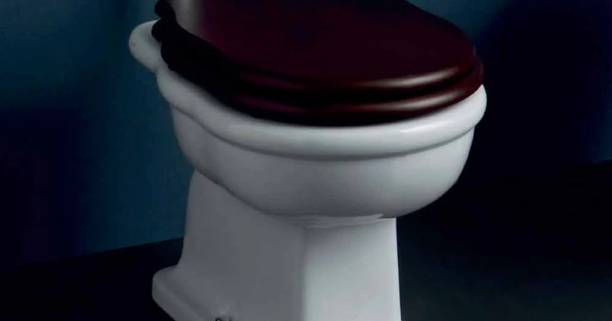 Vaso WC in ceramica design moderno con scarico a parete Style