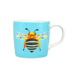 PETE CROMER GARDEN PARTY MUG 370 ML BLUE BANDED BEE