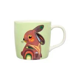 PETE CROMER BARN FRIENDS MUG 375 ML BUNNY BLUE