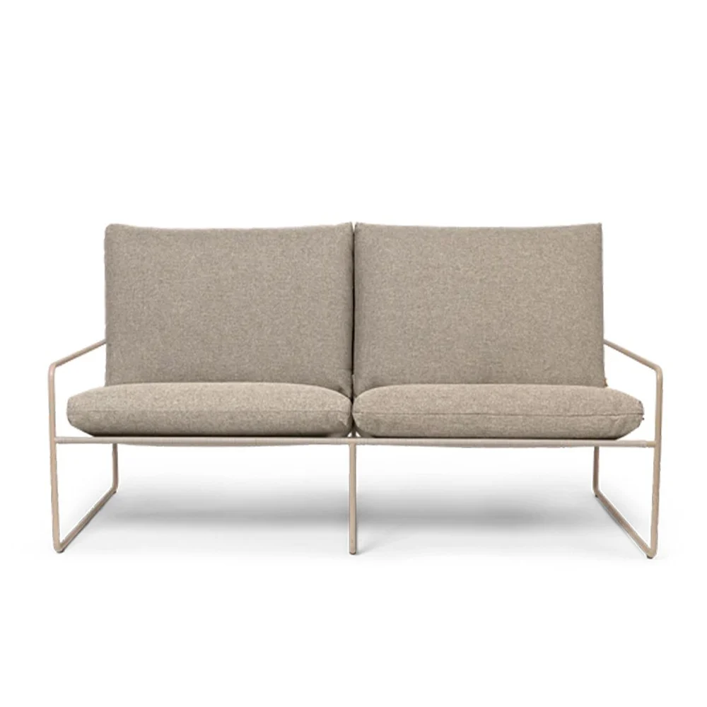 Divano 2 posti Desert - Cashmere/Sable Foncé