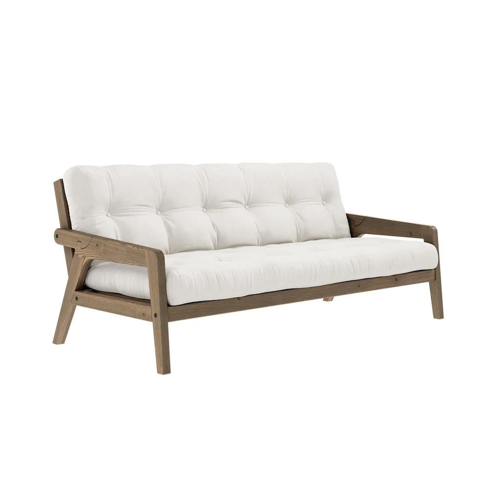 Divano letto 3 posti Grab - 701 Naturale