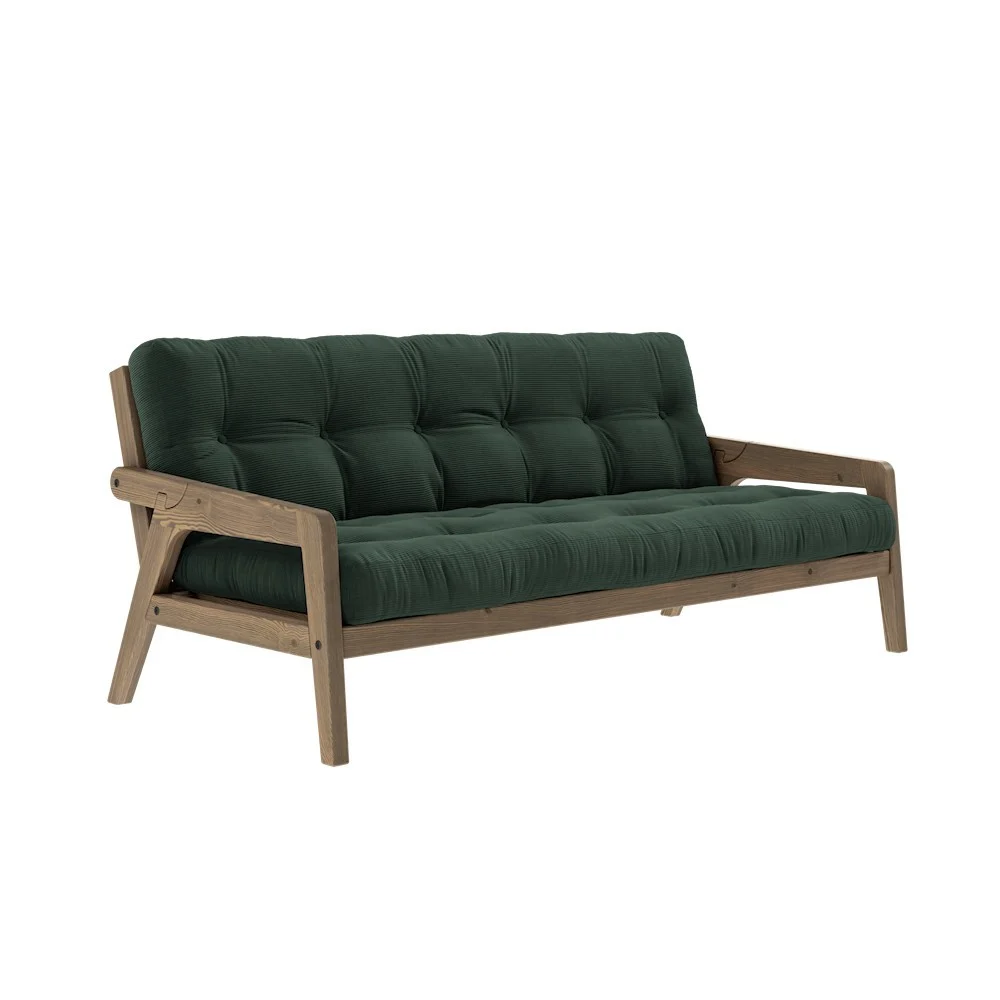 Divano letto a 3 posti Grab - 512 Seaweed